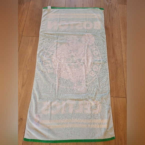 Vintage Boston Celtics NBA Beach towel - Picture 3 of 5